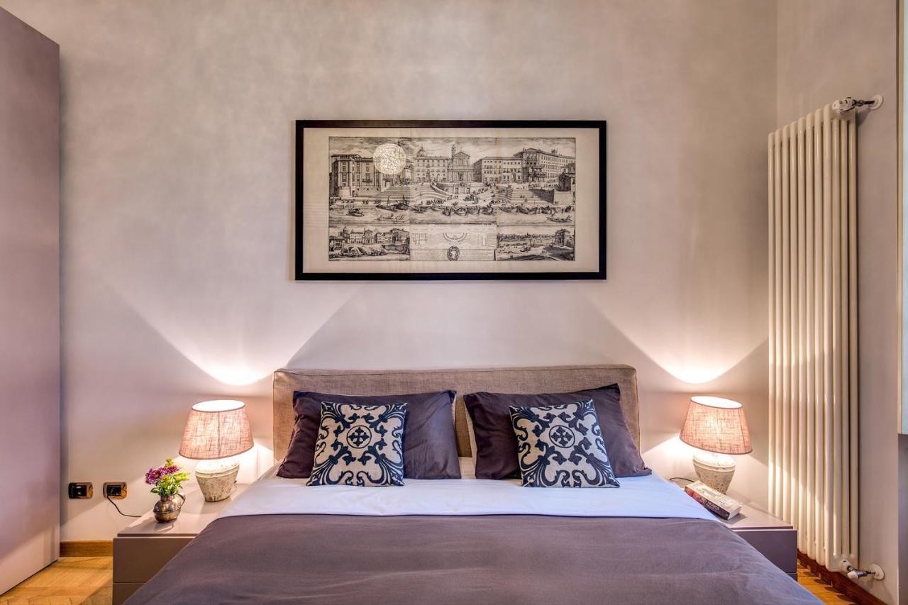 Palazzo Marescalchi Belli, Vicino Piazza Di Spagna Rome Luaran gambar